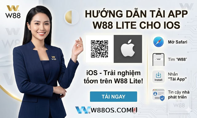 Các thao tác cần biết khi tải app W88
