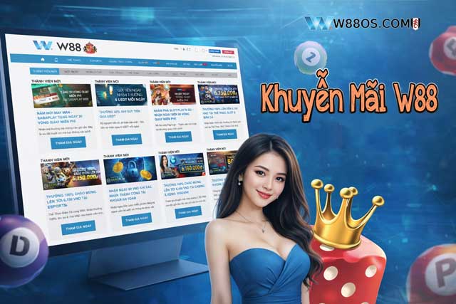 Top các khuyến mãi W88 hấp dẫn 2026
