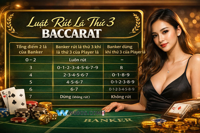 Luật chơi baccarat cần học thuộc